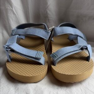 Women's Light Blue Strap Sandals